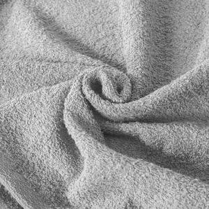 Klasický stříbrný bavlněný ručník TIANA1 Rozměr: 50 x 90 cm