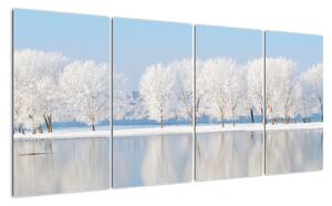 Obraz - zimní příroda (160x80cm)
