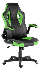 Kancelářská židle RACING PRO ZK-019 Barva: černo-zelená