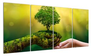 Moderní obraz - příroda (160x80cm)