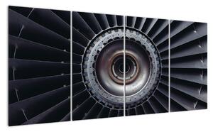 Obraz - turbína (160x80cm)