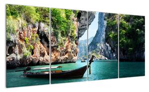 Obraz zátoky - Thajsko (160x80cm)