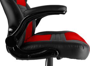 Kancelářské křeslo RACING PRO ZK-016 Barva: černo-červená