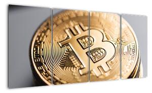 Obraz - Bitcoin (160x80cm)