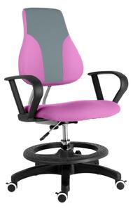 Dětská rostoucí židle ERGODO KIDS Barva: fialovo-šedá