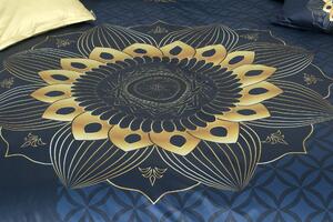 Glamonde Luxusní povlečení Mandala se zipem 140×200 cm