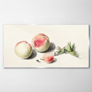 Obraz na skle Obraz na skle Broskvový ovoce