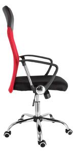 Kancelářská židle ERGODO BASIC Barva: černo-červená