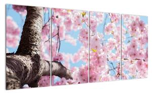 Kvetoucí strom - obraz (160x80cm)