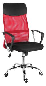 Kancelářská židle ERGODO BASIC Barva: černo-červená