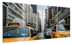 Obraz New-York - žluté taxi (160x80cm)