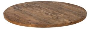 BigBuy Home Stolní deska z mangového dřeva 80 x 80 x 3 cm