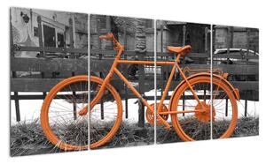 Obraz oranžového kola (160x80cm)