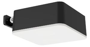 Vynce solární venkovní nástěnné LED svítidlo 1,5W 200lm 2700K IP44, černé SKL000455205