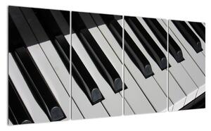 Obraz klavíru (160x80cm)