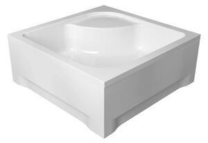 Krycí panel k akrylátové sprchové vaničce - čtverec Tako 80x80x24 KP 32 (80x80x32 cm) | Polimat