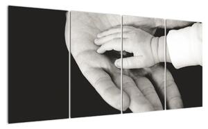 Obraz dlaní (160x80cm)