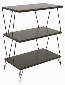 Kalune Design Odkládací stolek Lazandos antracitový