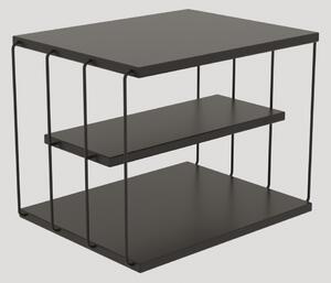 Kalune Design Odkládací stolek Lifon antracitový