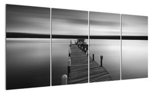 Černobílý obraz (160x80cm)