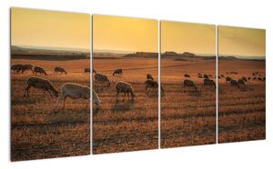 Obraz - panorama krajiny na zeď (160x80cm)