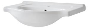 Comad Keramické zápustné umyvadlo Vintage 65 cm bílé