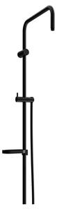 MEXEN - Sprchová souprava X, hladká hadice 150cm, mýdlenka, černé 79391-70