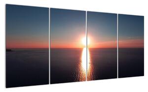 Obraz zapadajícího slunce (160x80cm)