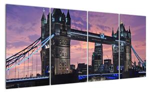 Obraz s Tower Bridge (160x80cm)