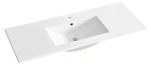 Comad Keramické zápustné umyvadlo Lava 120 cm bílé