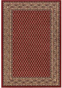 Breno Kusový koberec SOLID 03/CPC - červený orientální vzor, 160x230 cm, Červená/Vícebarevné