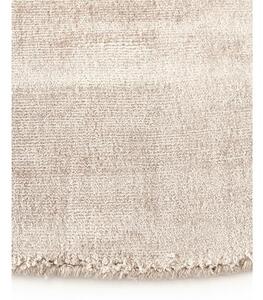 Ručně tkaný kulatý viskózový koberec Jane