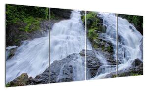 Obraz s vodopády na zeď (160x80cm)