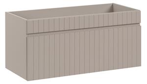 Comad Závěsná skříňka pod umyvadlo Iconic 100 cm kašmír