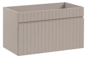 Comad Závěsná skříňka pod umyvadlo Iconic 80 cm kašmír