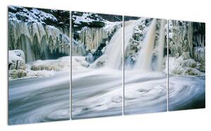 Obraz na stěnu se zimní tématikou (160x80cm)