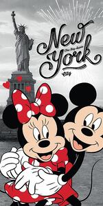 TP Osuška 70x140 - Mickey & Minnie v NY