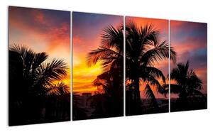 Obraz palmy na zeď (160x80cm)