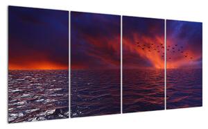 Obraz s mořem na zeď (160x80cm)
