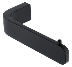 Držák na toaletní papír černý minimalistický moderní design NIMCO Nikau černá NKC 30055-90