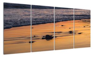 Obraz pláže na stěnu (160x80cm)