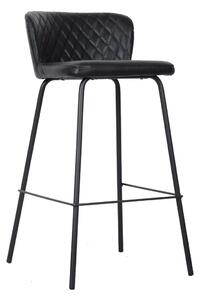 Stolička DKD Home Decor 40 x 42,5 x 81,5 cm Modrá/Černá
