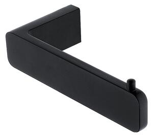 Držák na toaletní papír černý minimalistický moderní design NIMCO Maya černá MAC 29055-90