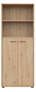 SPACE OFFICE regál REG2D/200/F12, dub artisan