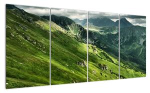 Pohoří hor - obraz na zeď (160x80cm)