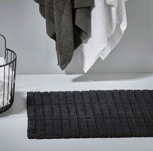 Zone Denmark, Koupelnová předložka Tiles Black, 50x80 cm | Černý