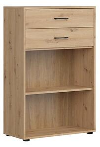 SPACE OFFICE regál REG2S/120, dub artisan