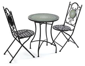 Stůl se 2 židlemi Versa Fiji 60 x 71 x 60 cm