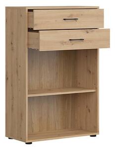 SPACE OFFICE regál REG2S/120, dub artisan