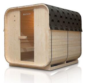 Zahradní sauna Cube pro 6 osob s kamny 8 kW